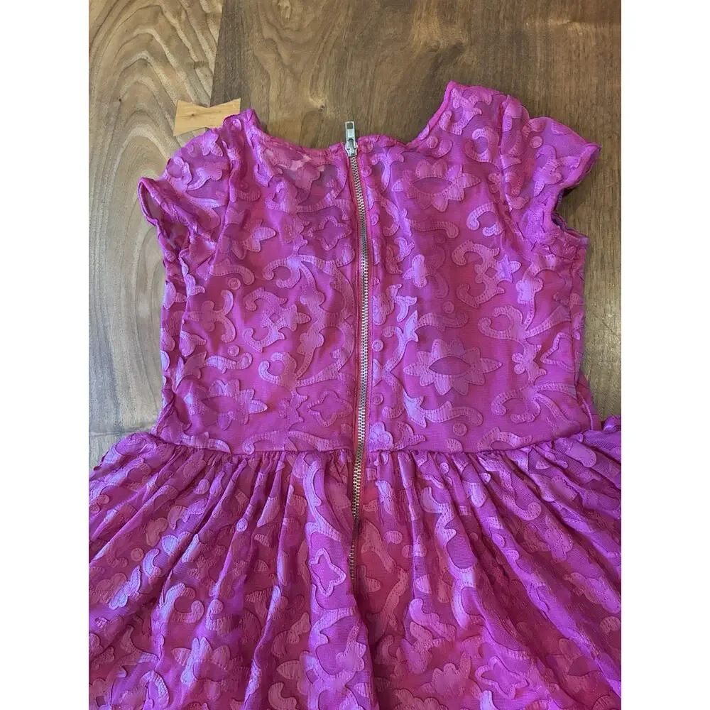 Merry Magenta Dress for Girls American Girl Size 12